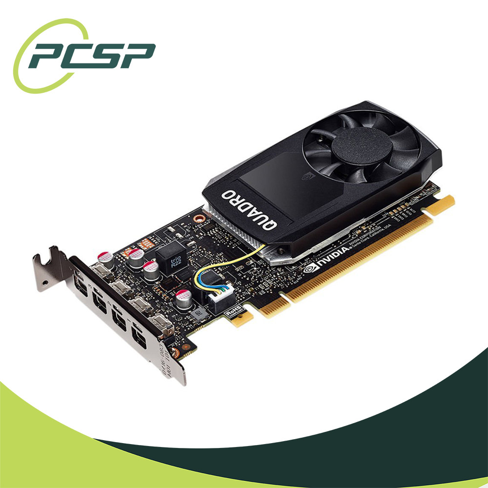 HP NVIDIA Quadro P1000 4GB DDR5 4x Mini-DisplayPort Low Profile GPU L85879-001