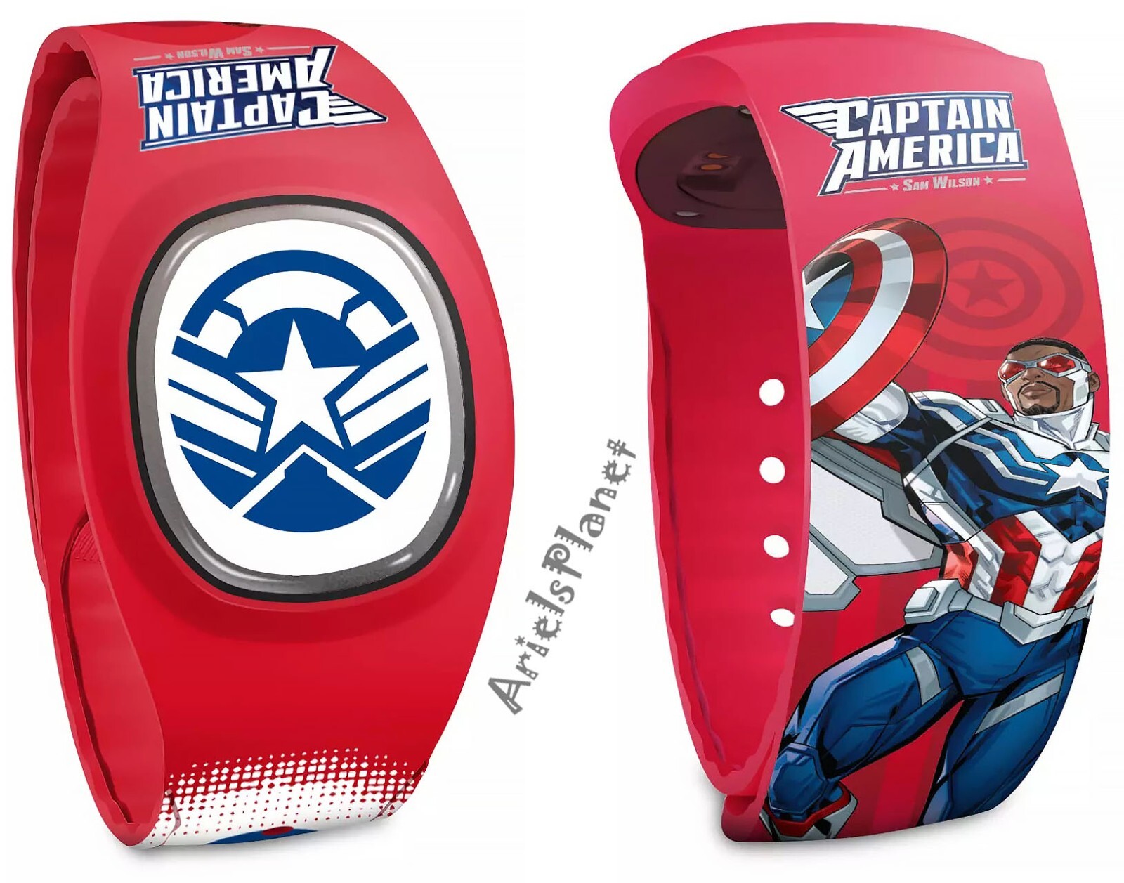 Disney Parks Marvel Captain America Sam Wilson MagicBand+ Unlinked