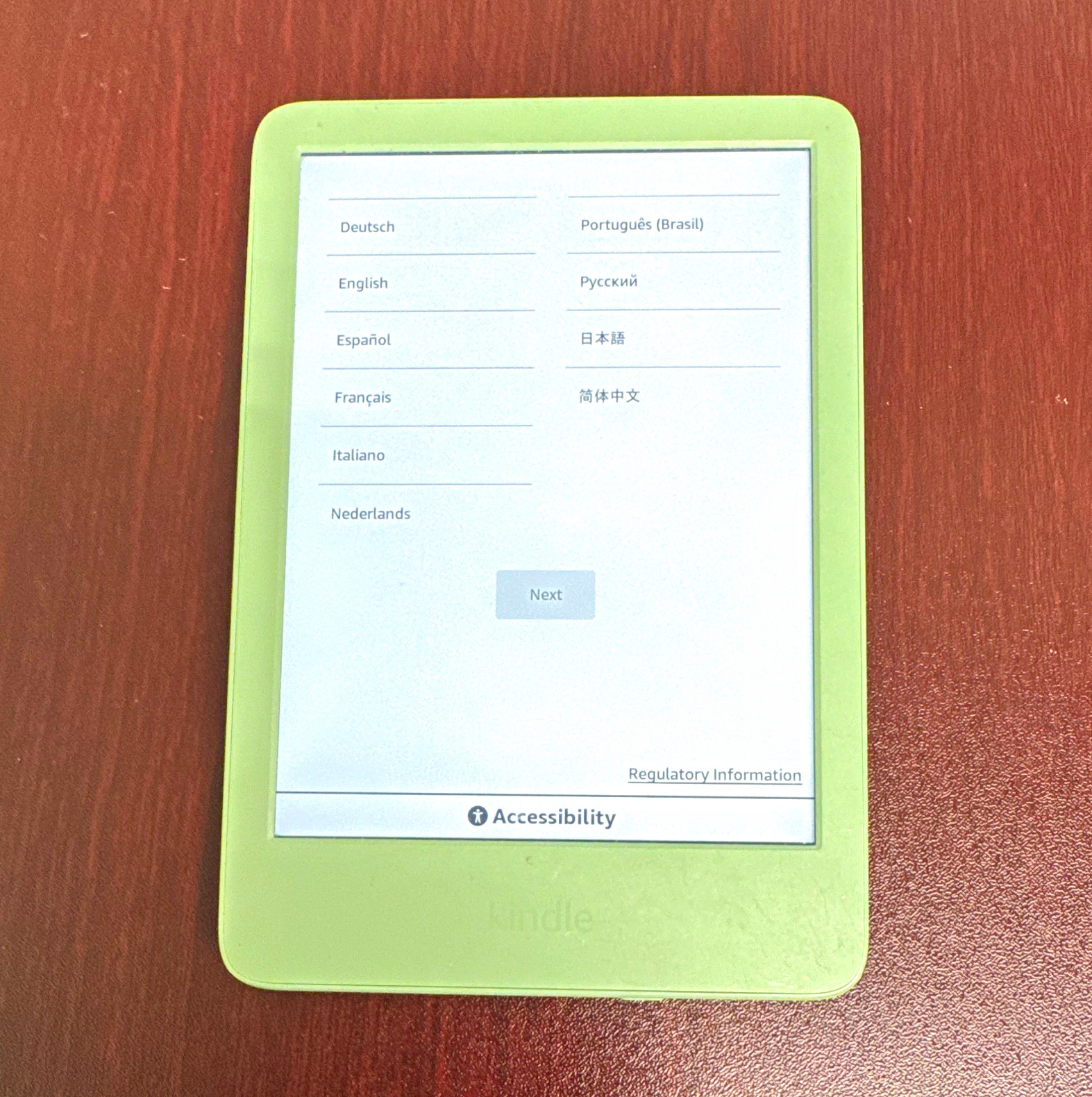 Amazon Kindle eBook Reader 16GB 6in Wi‑Fi Green - Amazon Kindle Series (2024)
