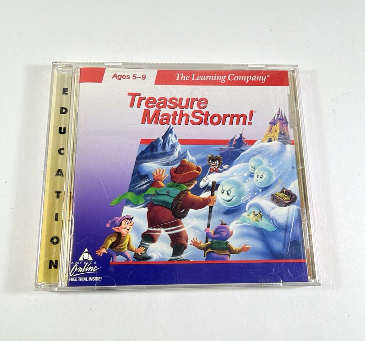 The Learning Company Treasure MathStorm CD Windows/Mac English ML465