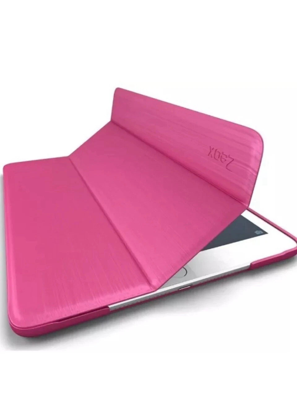 iPad Pro Case 12.9" Rubberized Premium Quality Smart Wake & Sleep Zeox Pink