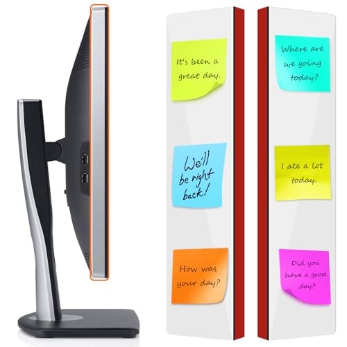 2-Pack Frameless Monitor Sticky Note Boards