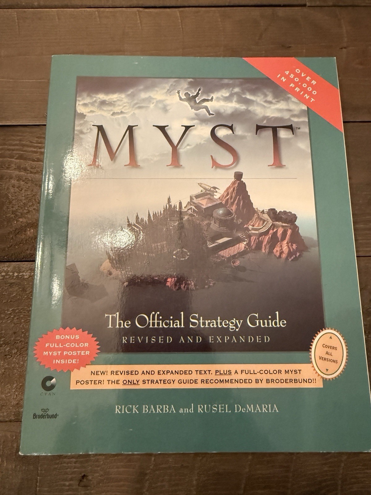 MYST The Official Strategy Guide Revised And Expanded Edition Complete W Poster