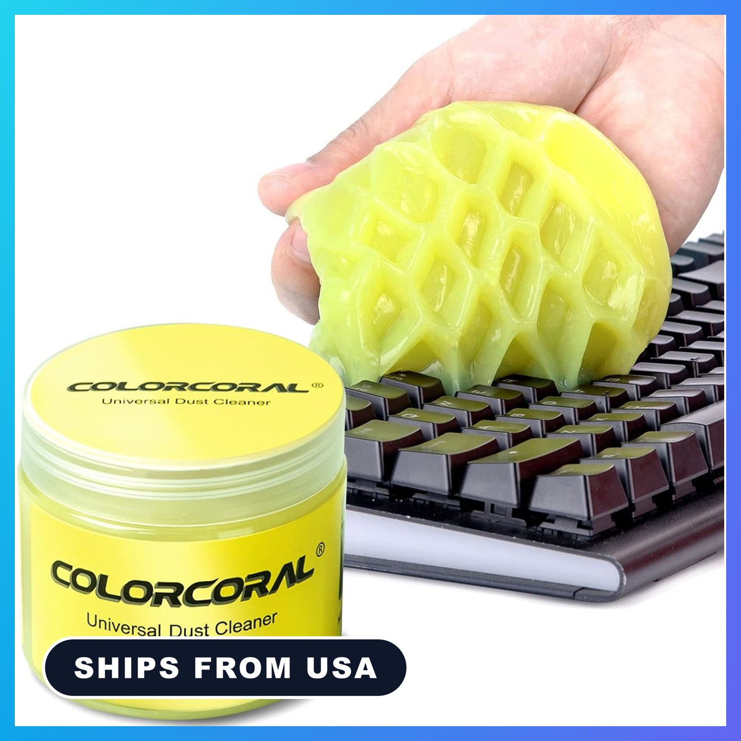 Cleaning Gel Universal Dust Cleaner for PC Keyboard Car Detailing Office Electro