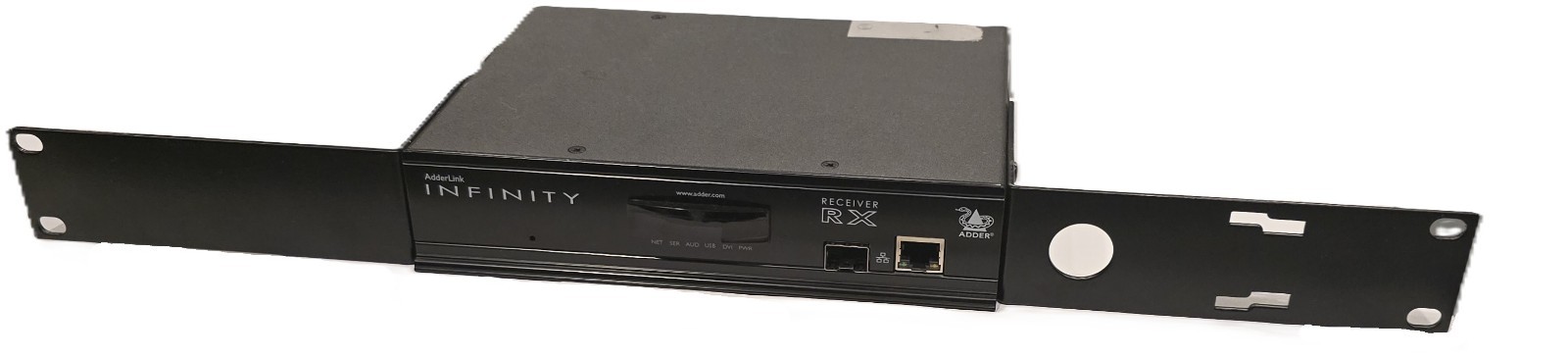 AdderLink Infinity ALIF1002R DVI USB IP KVM Extender Receiver RX with PSU & Rack