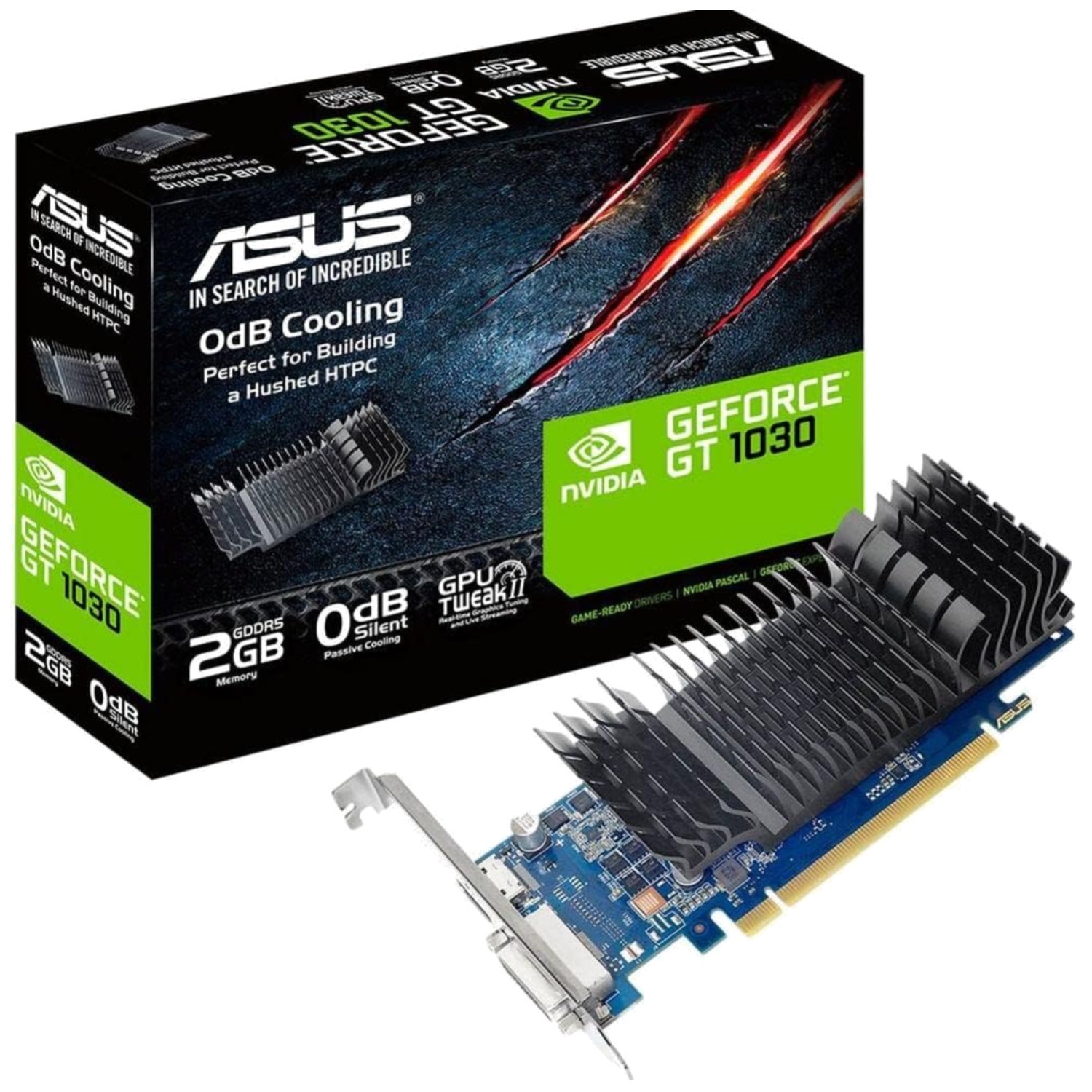 Compact GeForce GT 1030 2GB GDDR5 Graphics Card-~^//