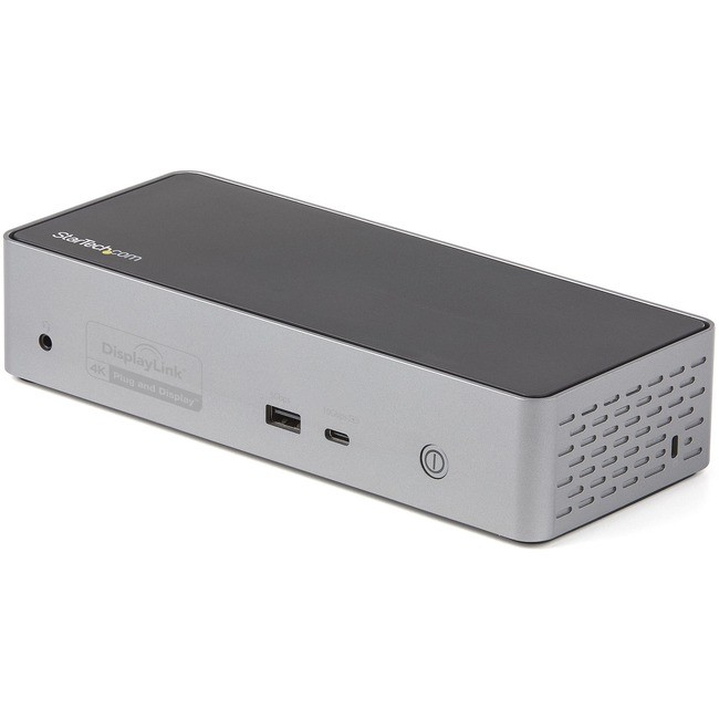 StarTech 4K 60Hz Quad Monitor DisplayPort & HDMI USBC Docking Station DK31C4DPPD