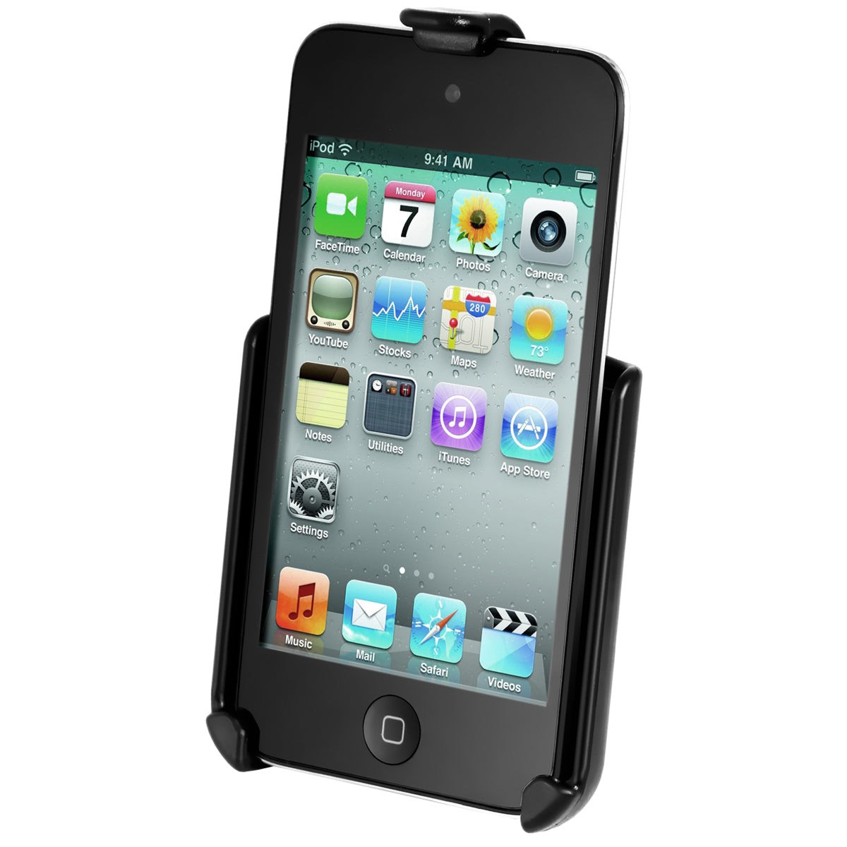 RAM-HOL-AP10U  RAM Form-Fit Cradle for Apple iPod touch 4th ...