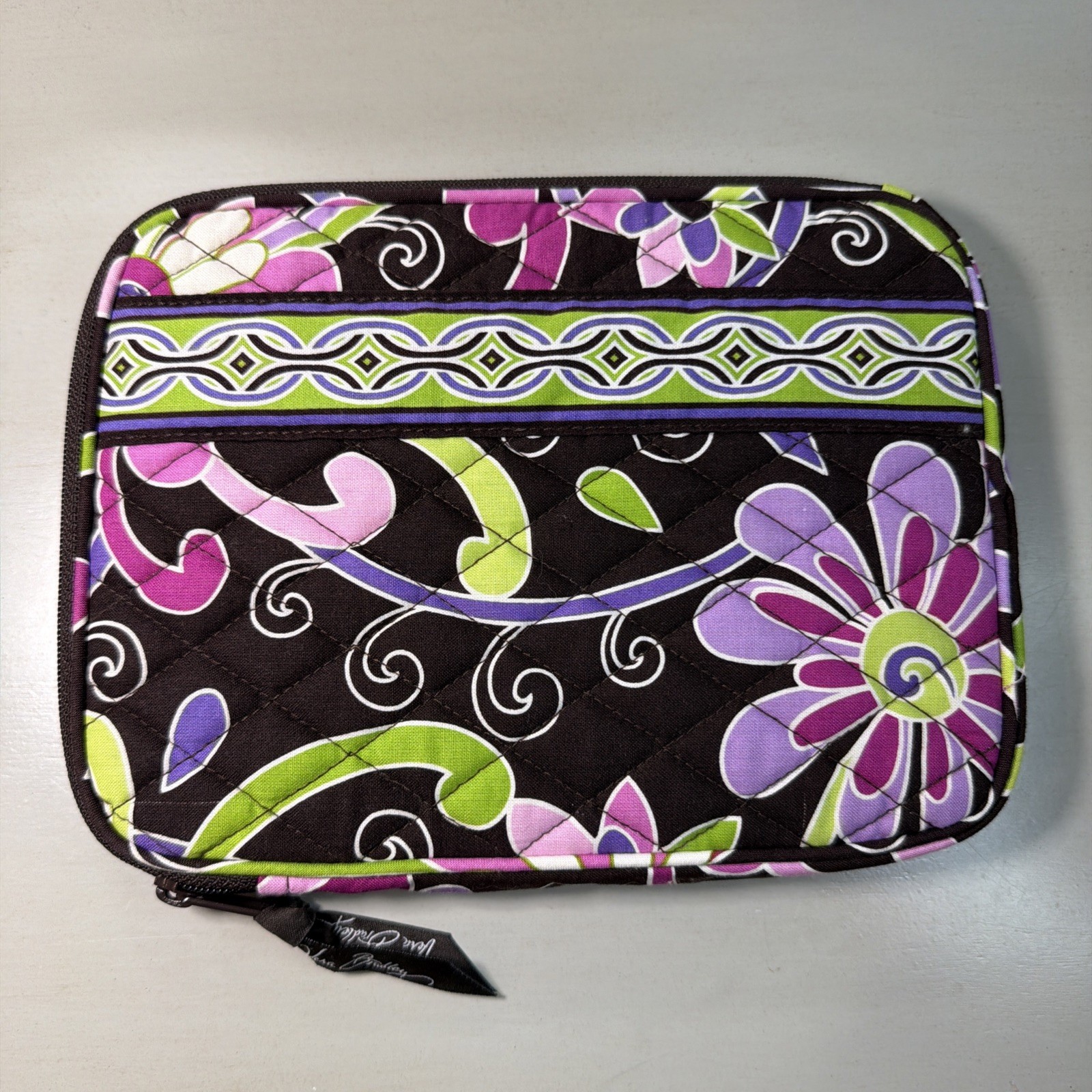 Vera Bradley  E-Reader/Tablet Sleeve - Purple Punch (Retired)