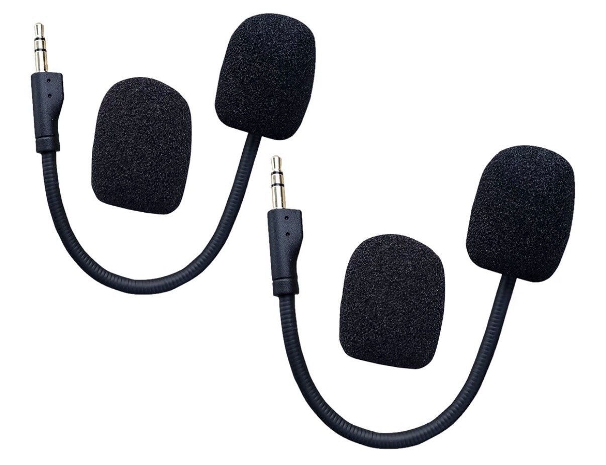 TNE 2 Pack Replacement Game Mic for Logitech G Pro X | 2X Detachable Microphone