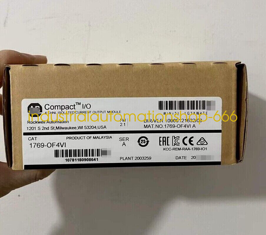 1PC New 1769-OF4VI /A CompactLogix 4 Pt A/O Voltage Module Via DHL or FedEX