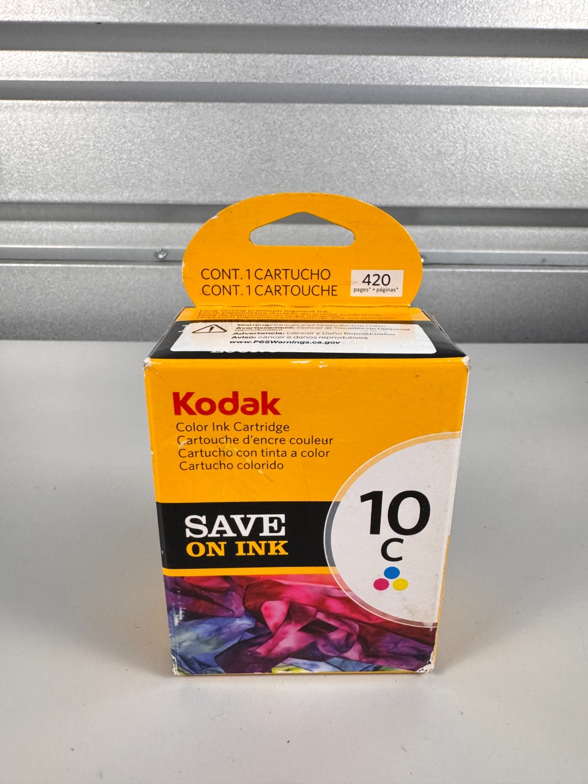Kodak 8946501 / 10C OEM Tri-Color 420 Pages Ink Cartridge New Sealed