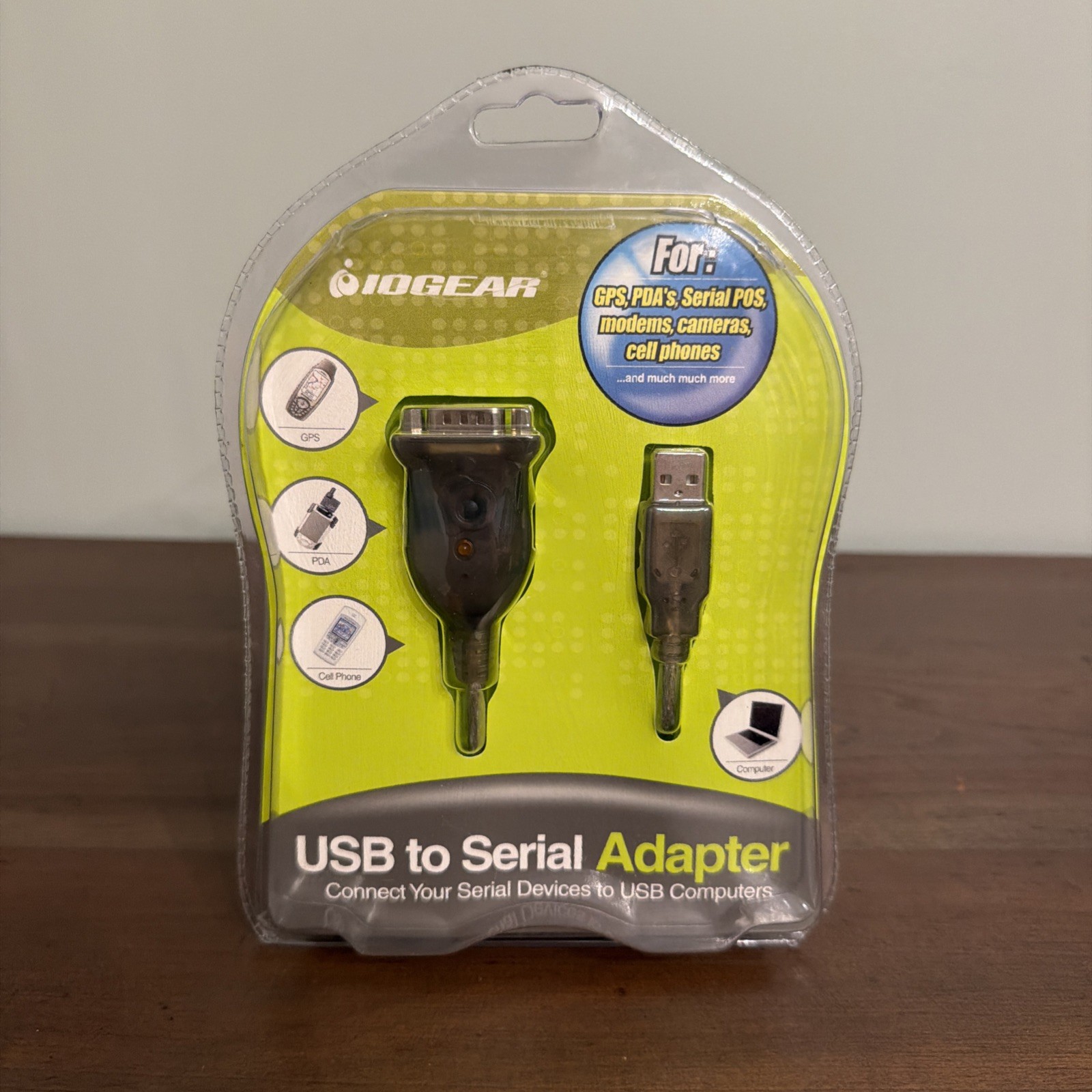 IOGEAR Model GUC232A 16" USB to Serial RS-232 Adapter