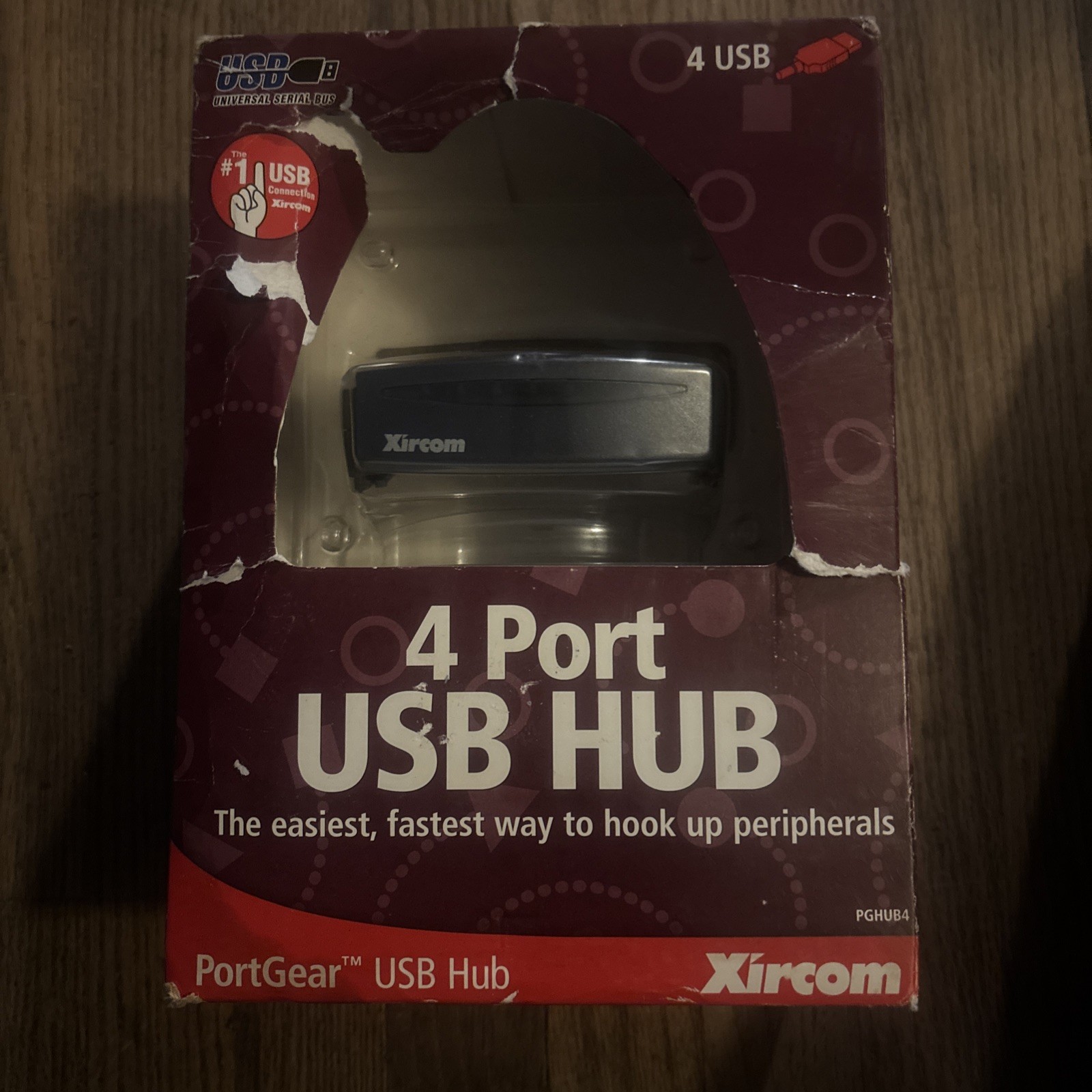 New in sealed box Xircon 4 Port Multi Function USB Hub
