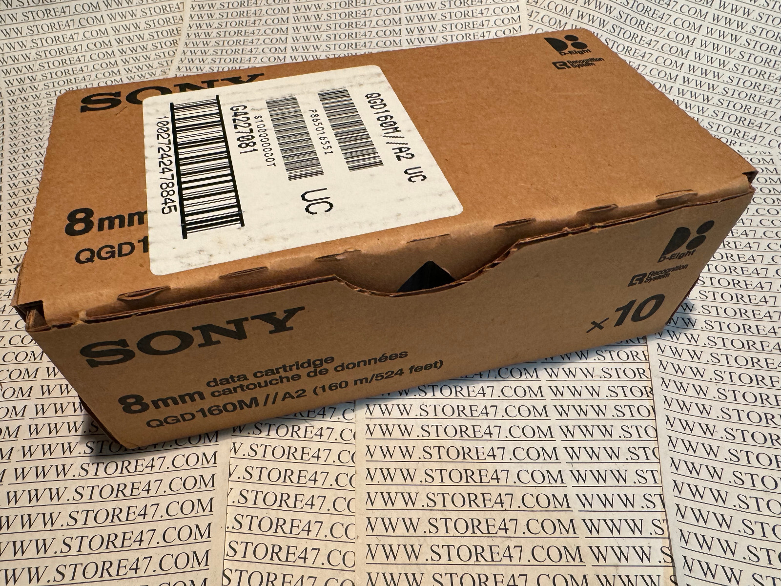 10pc LOT NEW SEALED Sony QGD160M Tape Data Cartridge 7/14gb 160m / 524 feet