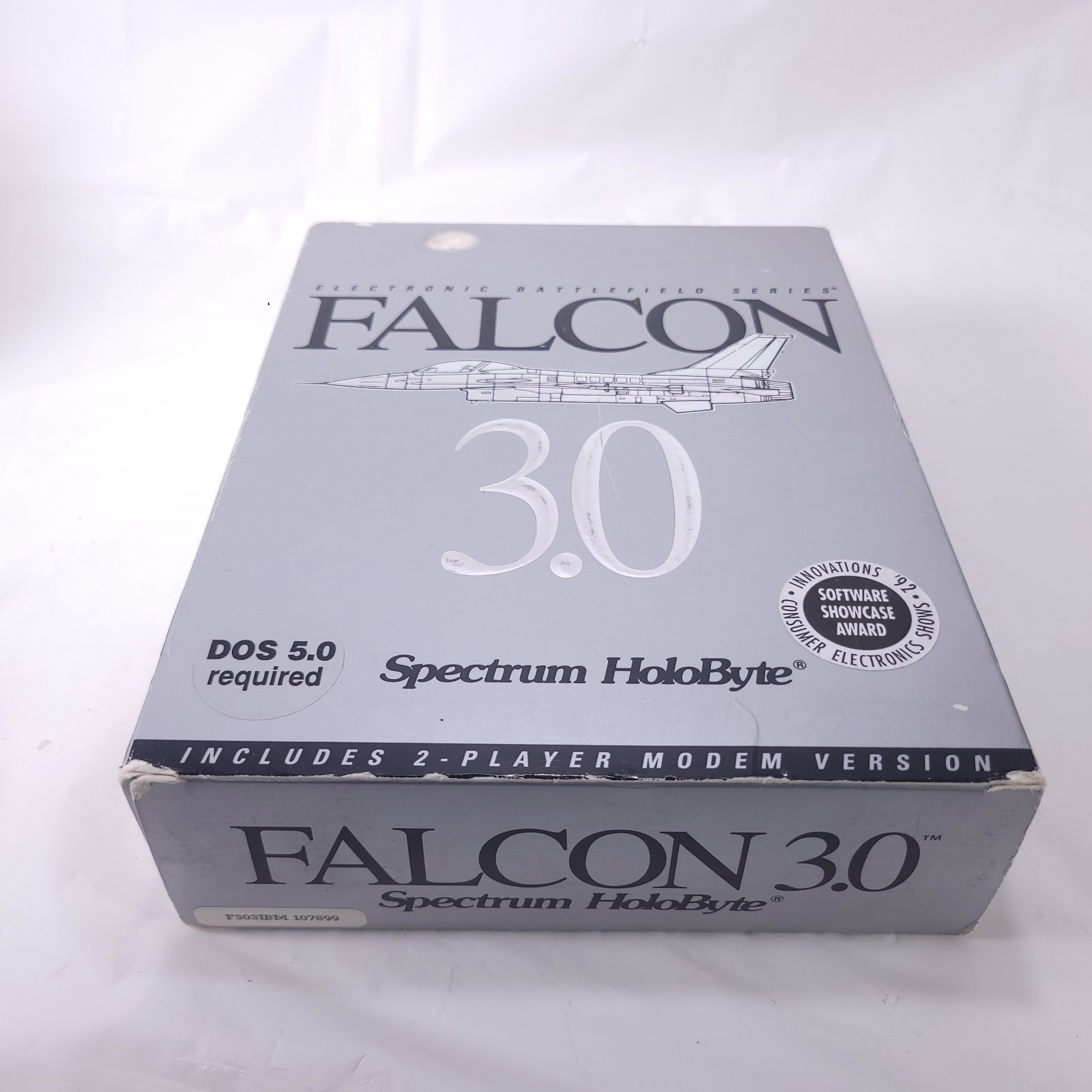 Electronic Battlefield Series: Falcon 3.0 Spectrum HoloByte IBM Flight Manual