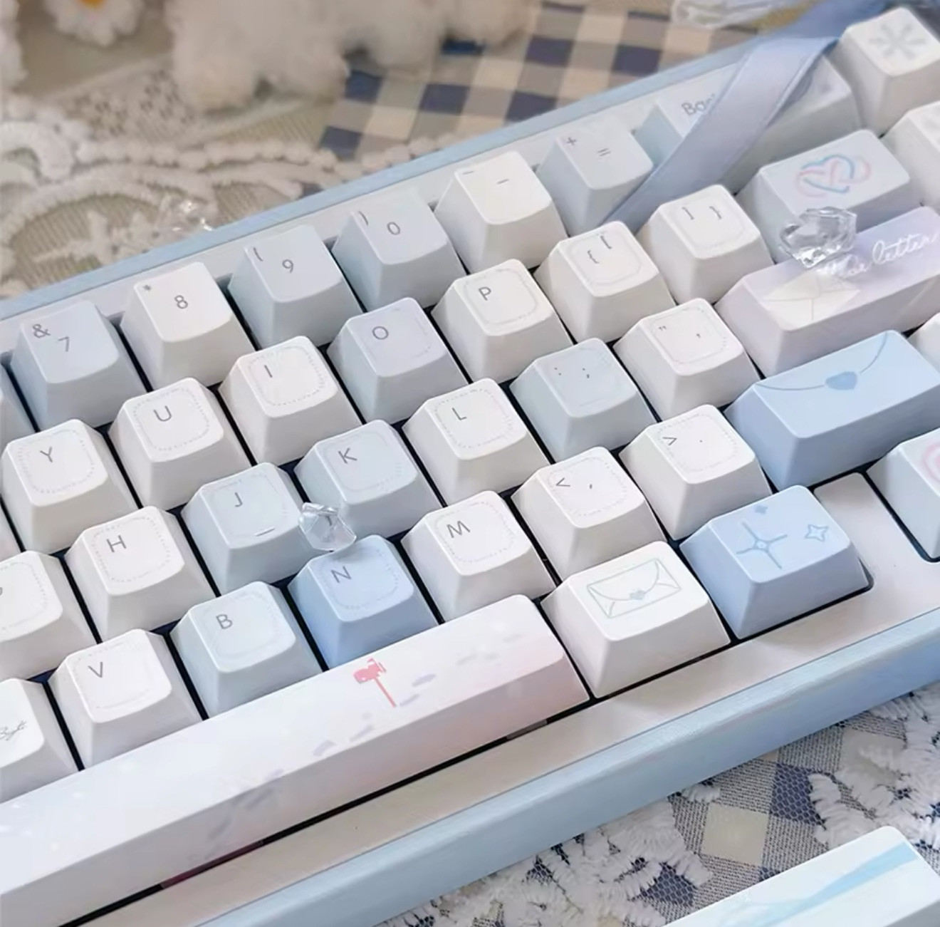 95 Cherry Keycap With Love Letter
