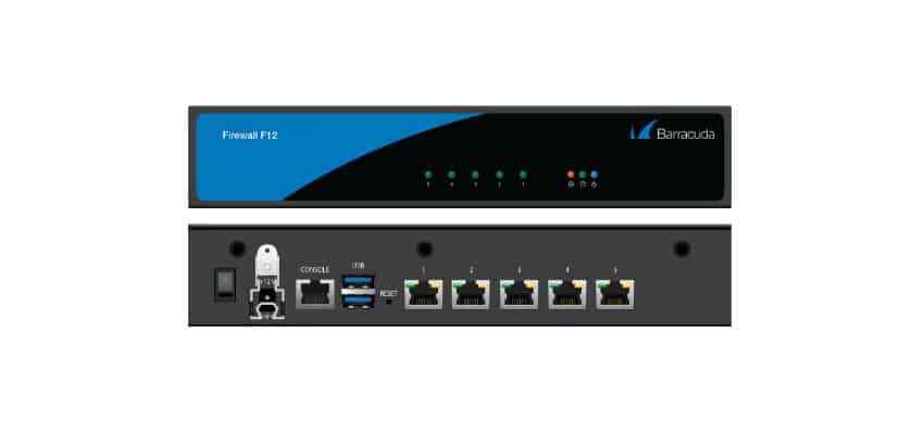 New - Barracuda BNGF12a1 Networks CloudGen Firewall F12 Bundle