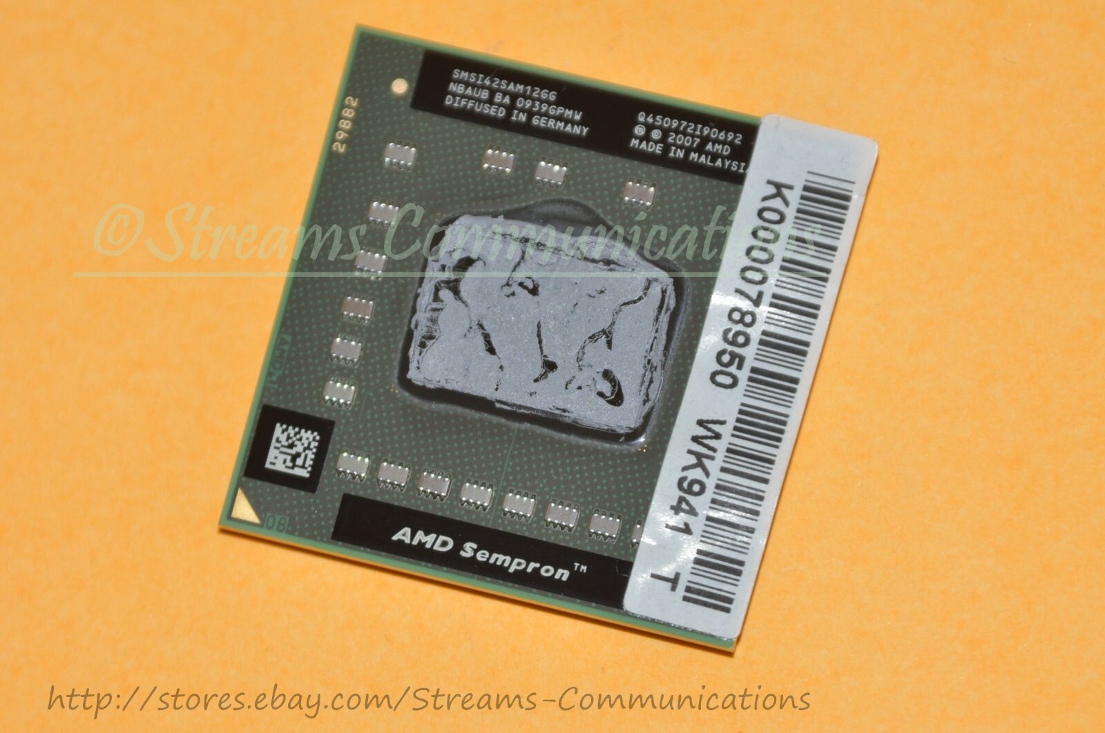 AMD Mobile Sempron Laptop CPU Processor - Socket S1 - SI-42 2.1 GHz