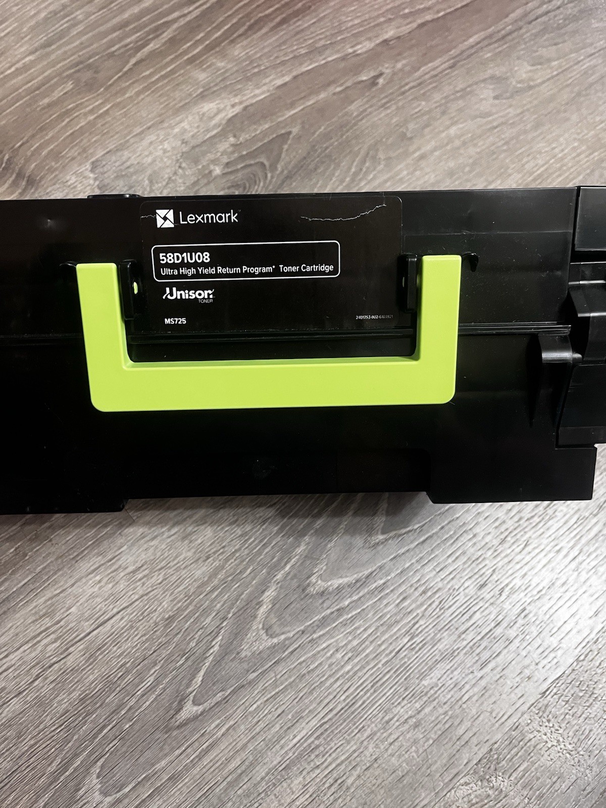 Lexmark 58D1U0E Ultra High Yield.  NEW NO BOX
