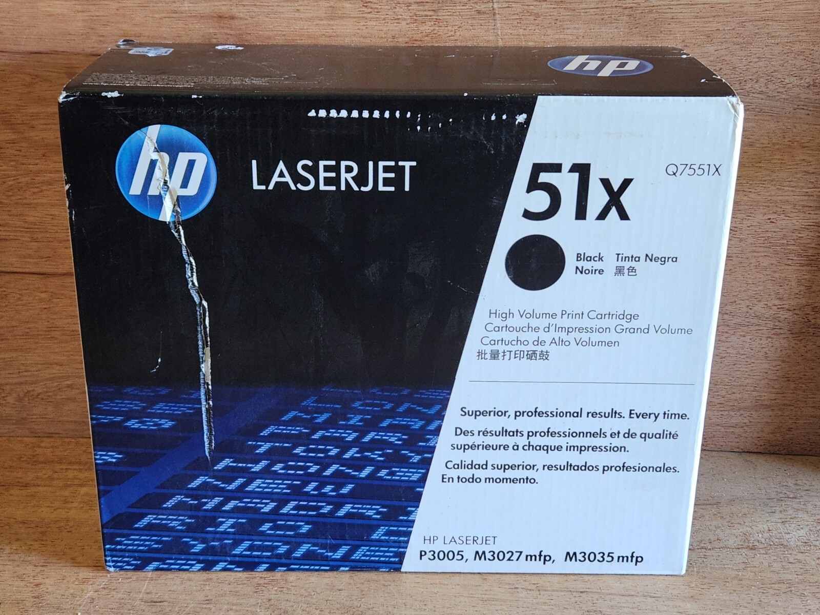 HP Q7551X Toner Print Cartridge 2010 Factory Sealed 51X High Yield OEM Genuine