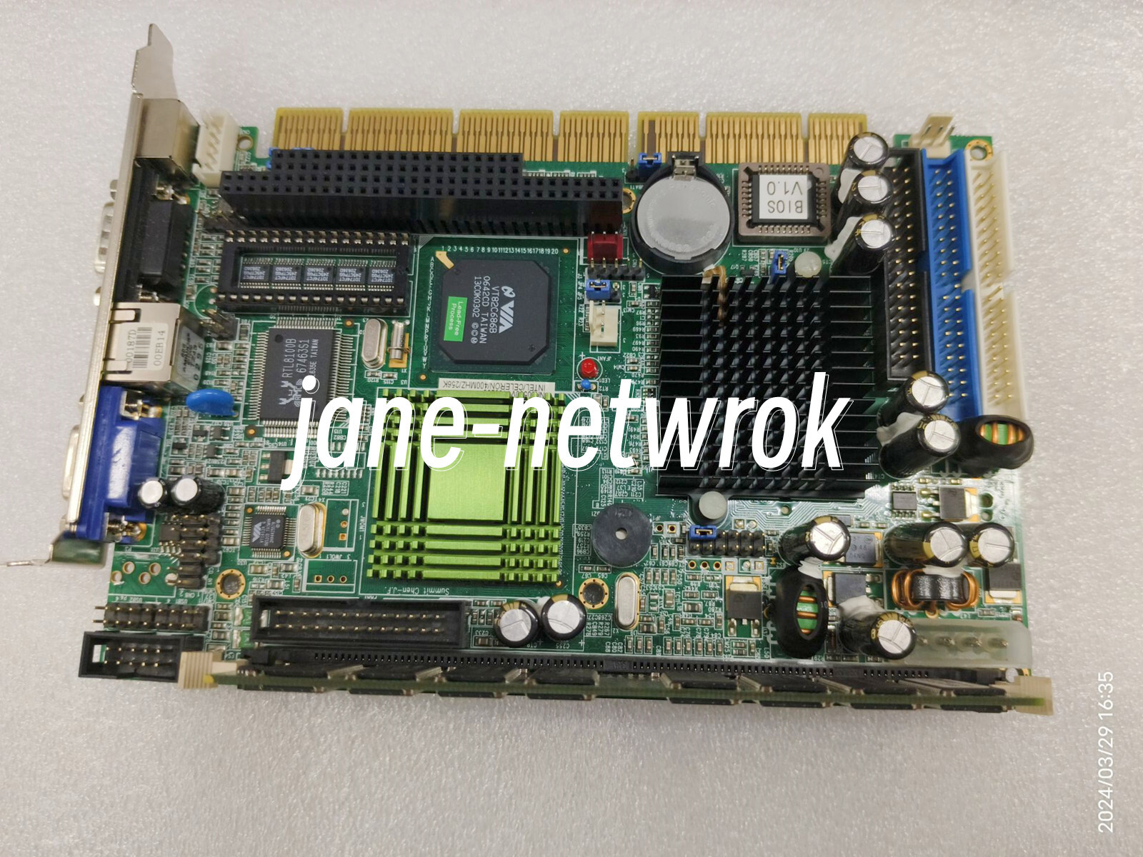 Actual Stock 1PC USED PCISA-C400R-RS-R20 V2.0 by FedEx or DHL 90days warranty