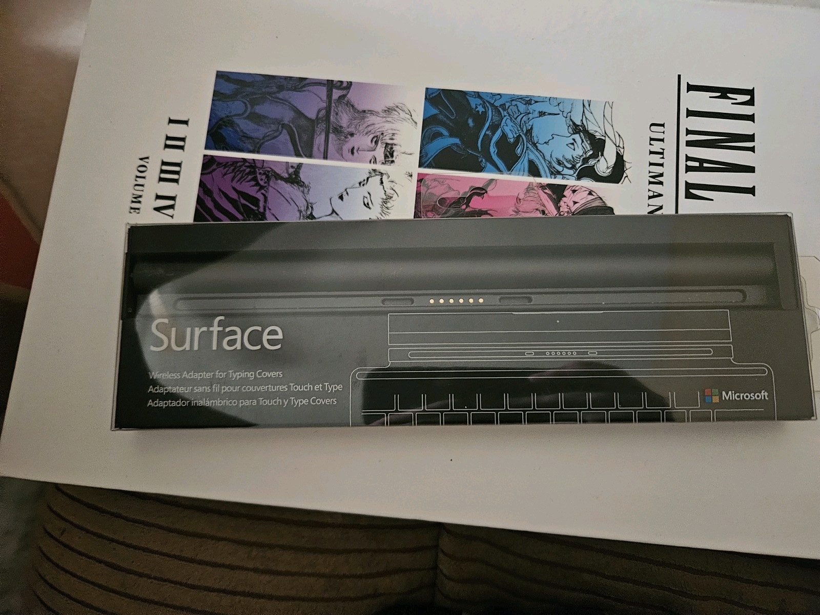 Microsoft Surface Wireless Adapter for Typing Covers –open box, untested 