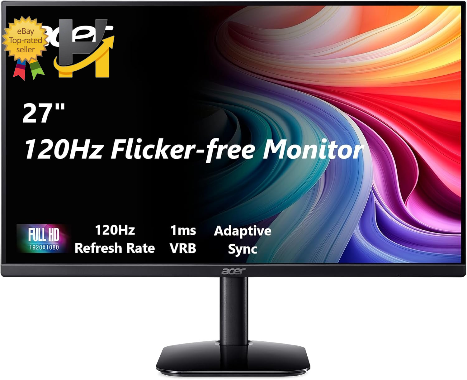 27" FHD Gaming Monitor 1920X1080 IPS 120Hz KB272 G0Bi