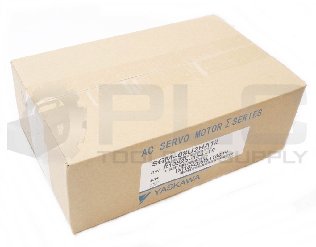 NEW SEALED YASKAWA SGM-08U2HA12 AC SERVO MOTOR *UPS RED AVAILABLE*