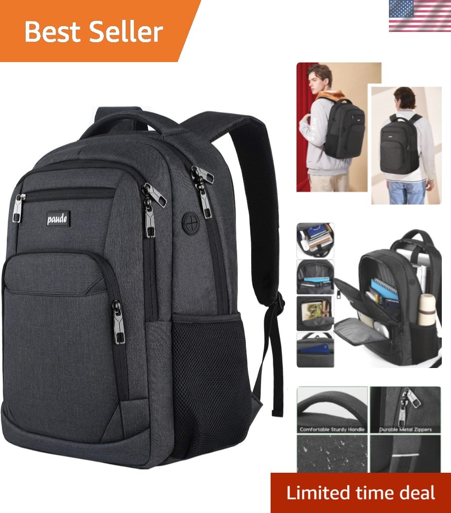 Large Capacity Stylish Tech Backpack with Anti-theft Features for Everyday Use