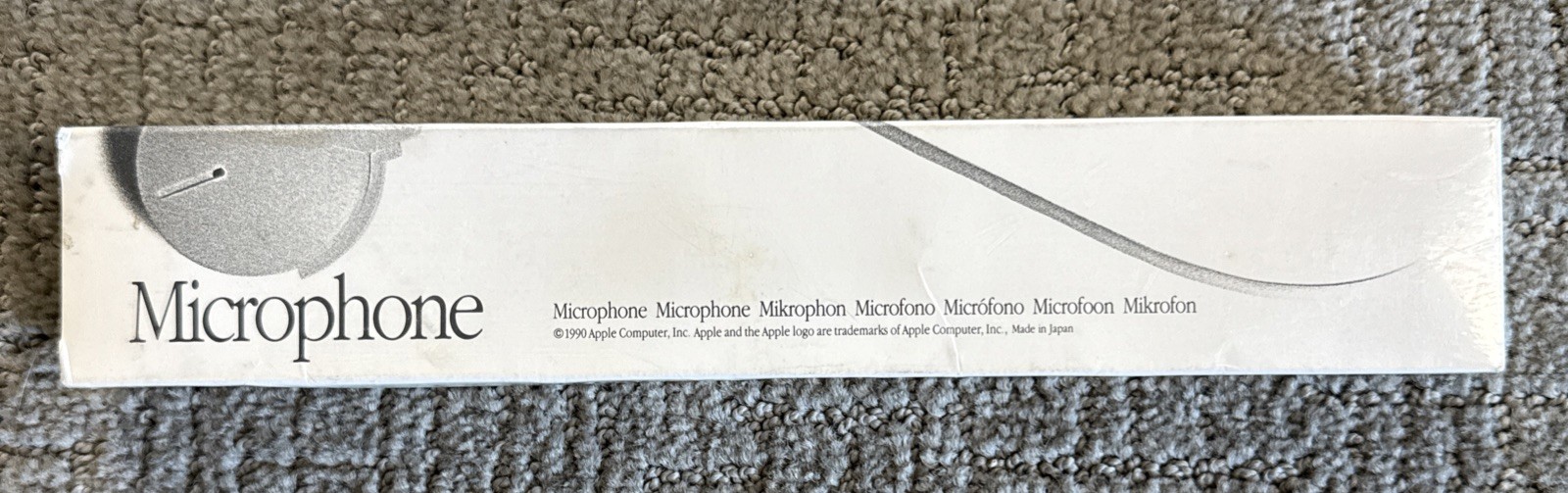 Vintage 1990 Apple Macintosh Mac Computer Inc. Microphone Made In Japan Sealed