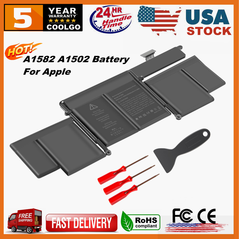 A1493 A1582 Battery For Apple MacBook Pro Retina 13" A1502 Mid 2014 Early 2015