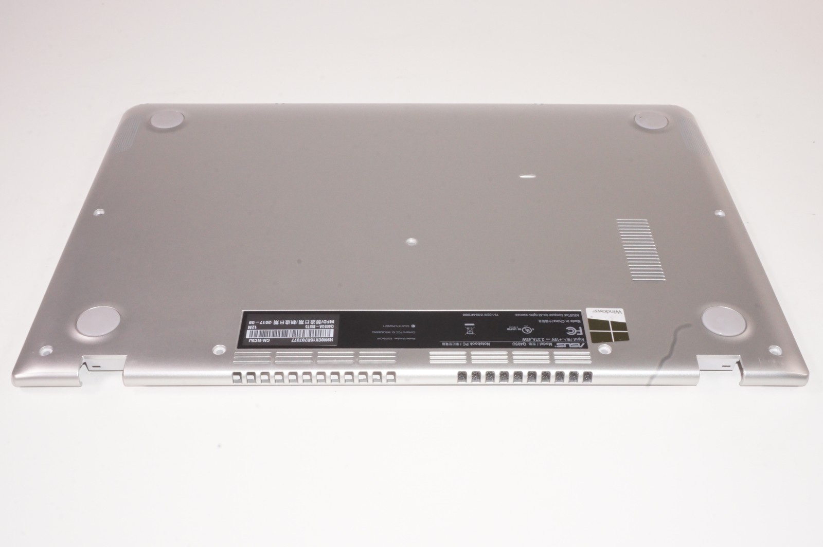 90NB0G60-R7D010 Asus Bottom Base Cover Silver Q405UA-BI5T5