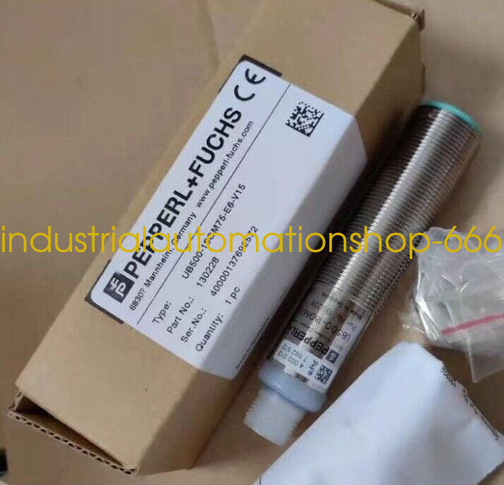 1PC NEW PEPPEERL+FUCHS ultrasonic sensor UB500-18GM75-E6-V15 Via DHL or FedEX