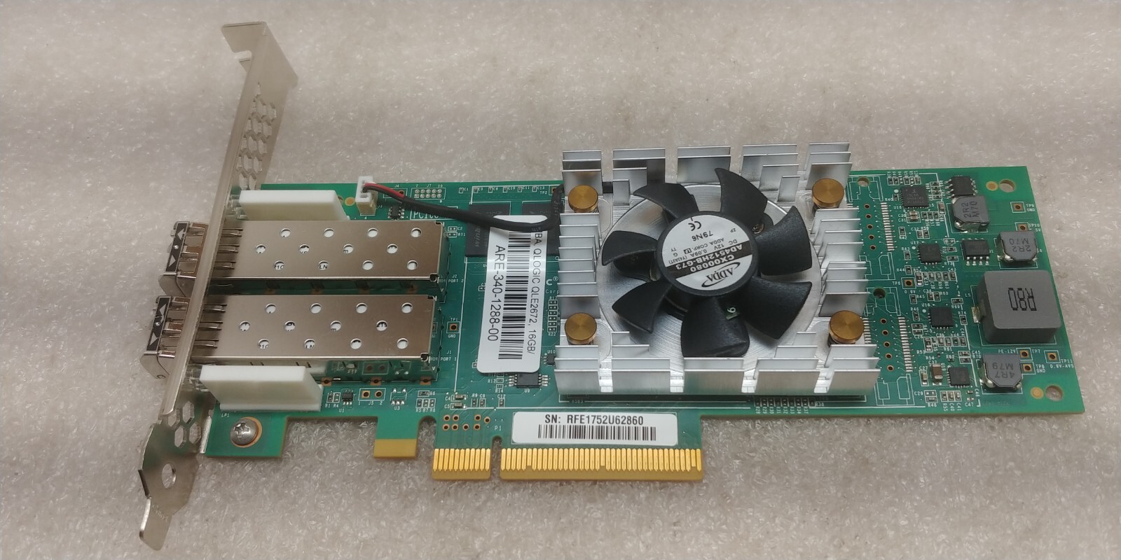 ORIGINAL QLE2672 QLOGIC SANBLADE 16GB FC DUAL PORT PCIE HBA QLE2672-CK FREE S/H