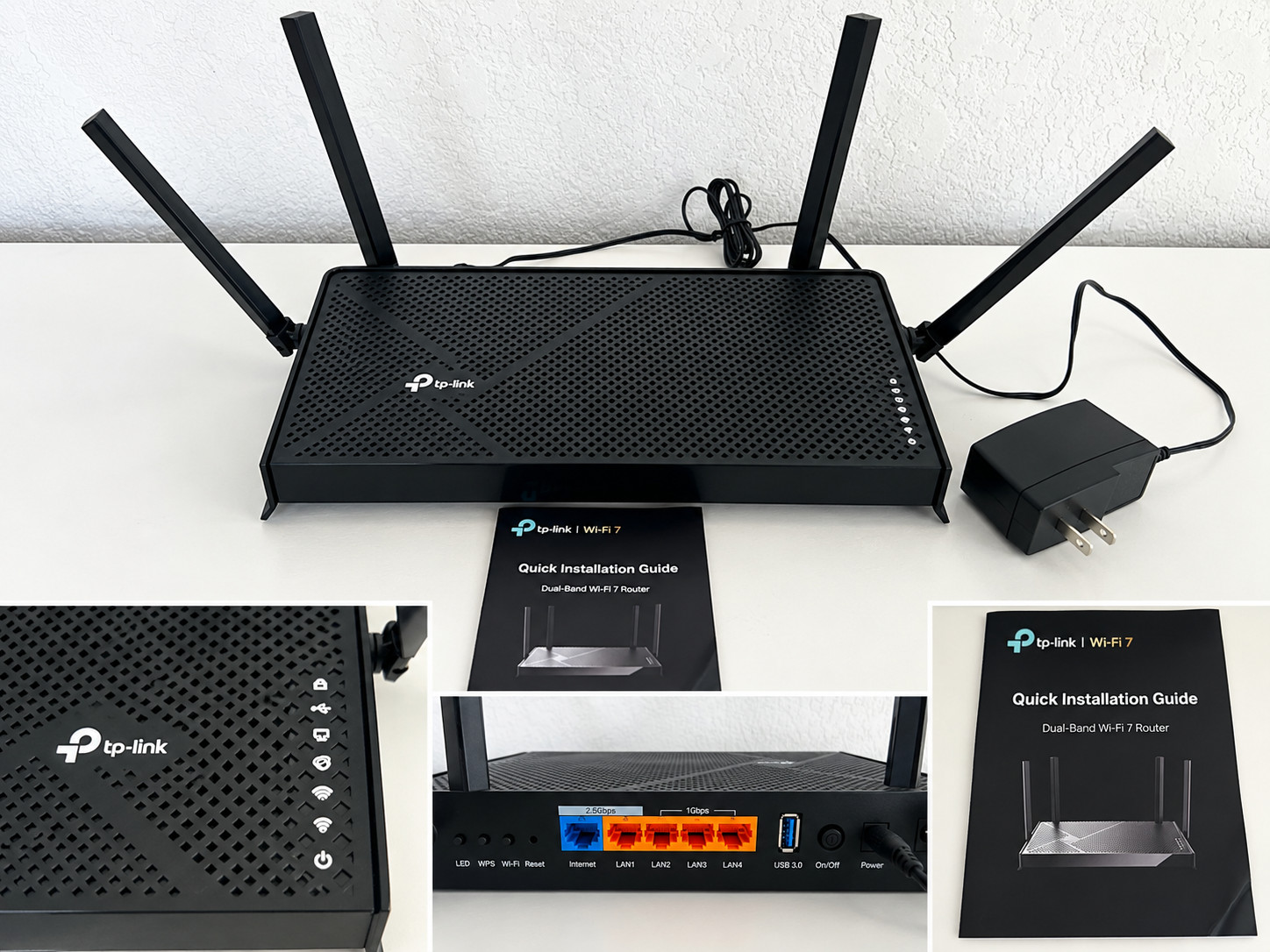 TP-Link Archer BE3600 Dual-Band Wi-Fi 7 Wireless Router – Excellent Pre-Owned Co