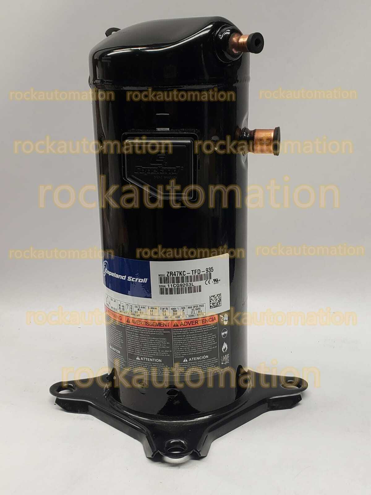 Copeland Scroll ZR47KC-TFD-935 Compressor R22 3PH 50-60Hz 380/460v Spot Goods#HT