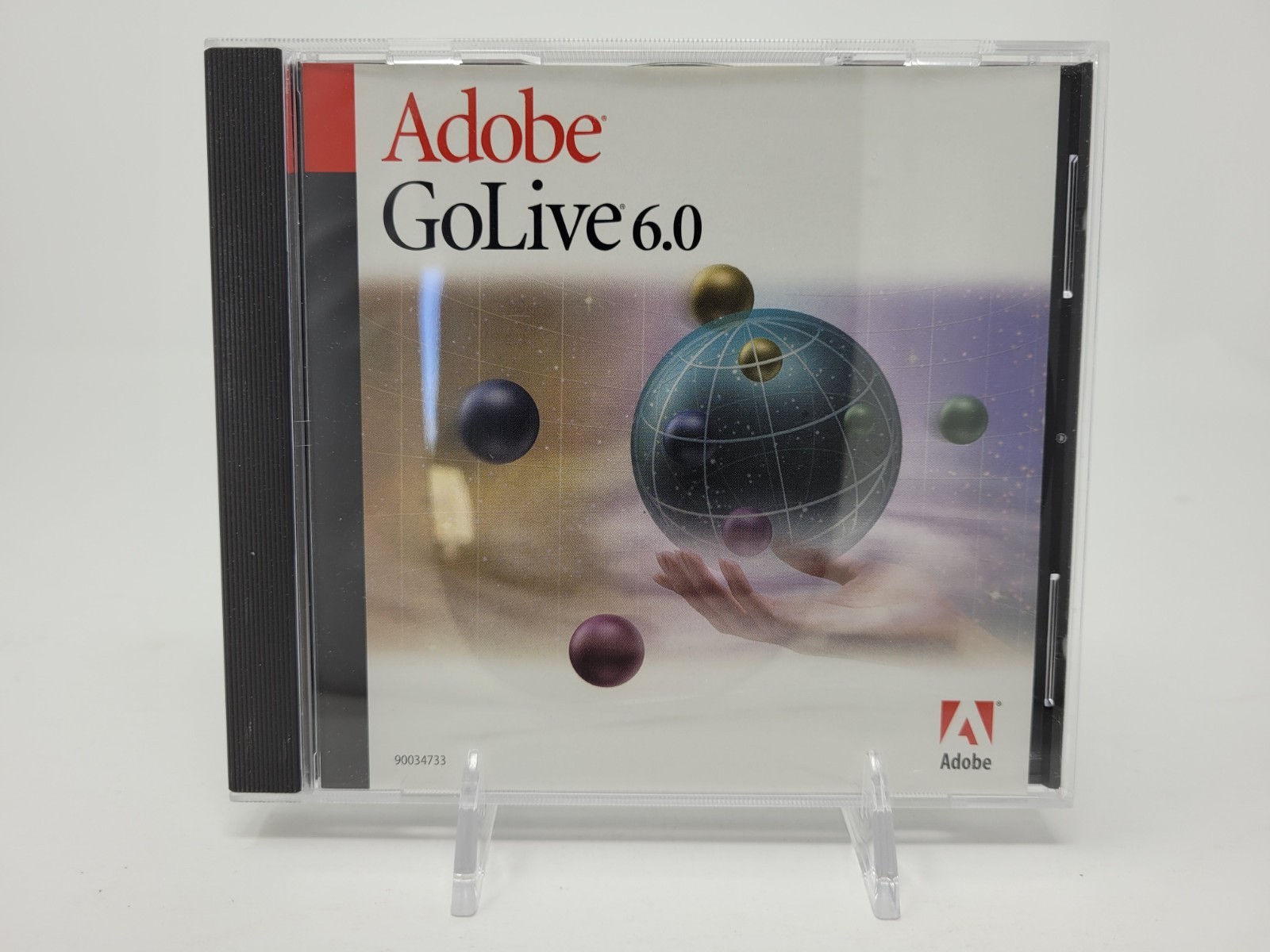 Adobe GoLive 6.0 Education Version CD w/ Serial Number for PC Windows
