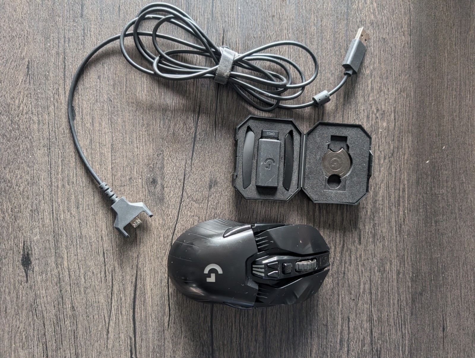 Logitech G903 Lightspeed Wireless Gaming Mouse - Black