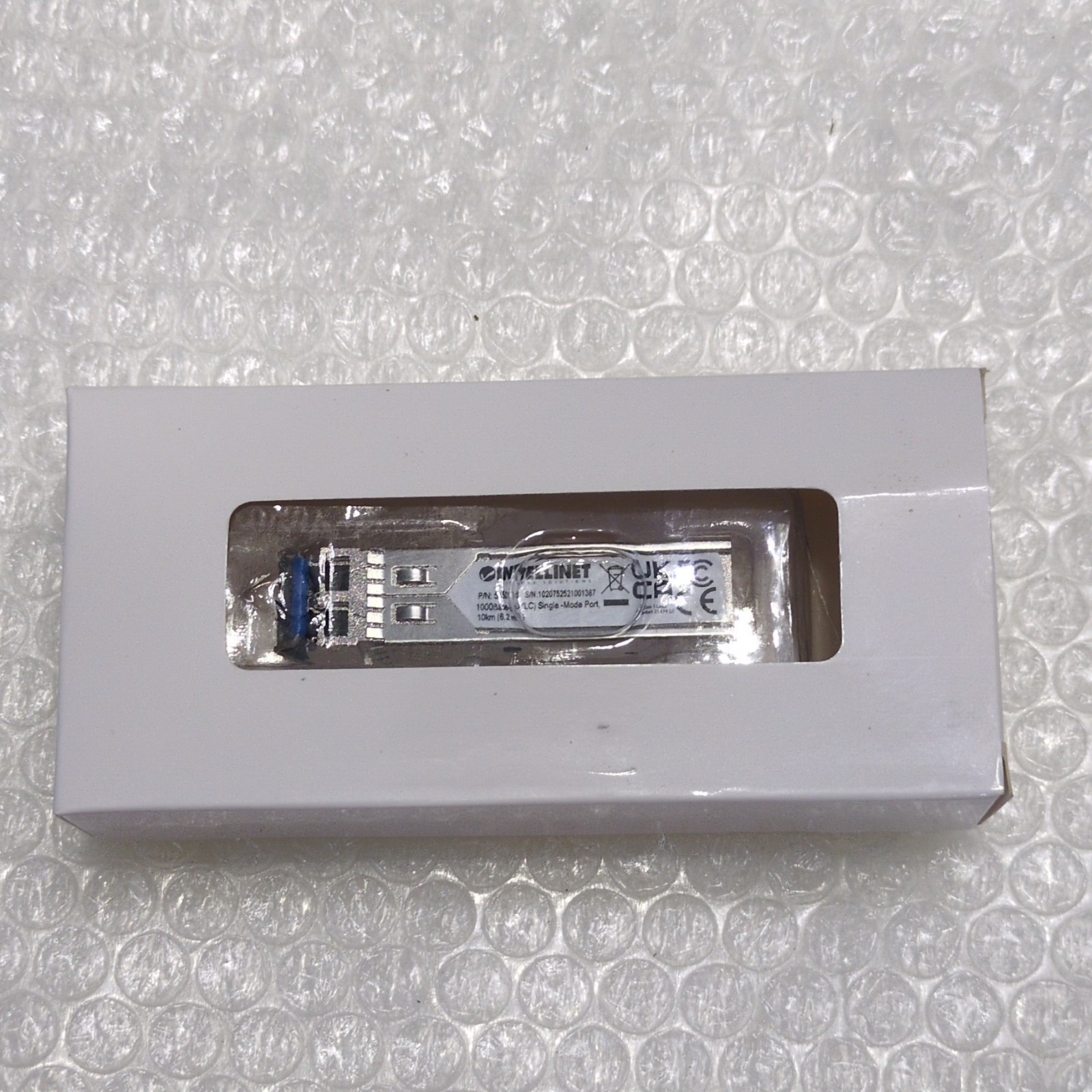  Intellinet 545013 Transceiver Module Optical, Gigabit Fiber SFP, 10
