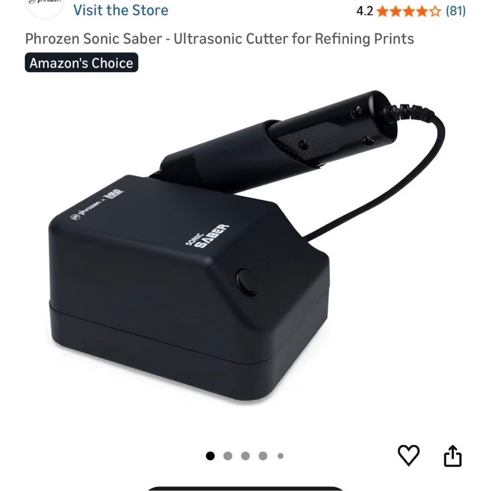 Phrozen Sonic Saber Ultrasonic Cutter for Refining 3D Prints