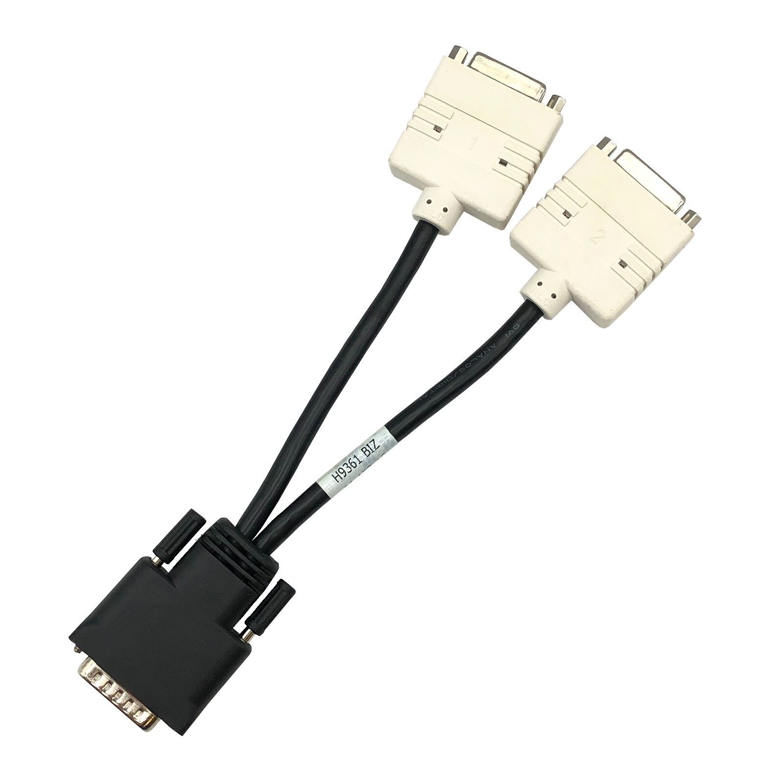 Dual DVI Y Splitter Cable Adapter for Dell ATI Radeon HD 3450 Video Card
