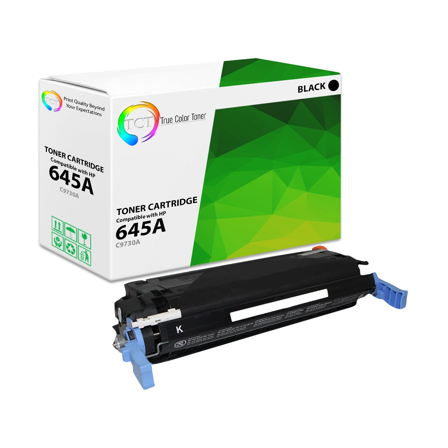 TCT Black C9730A 645A Laser Toner Cartridge For HP Color LaserJet 5500 series