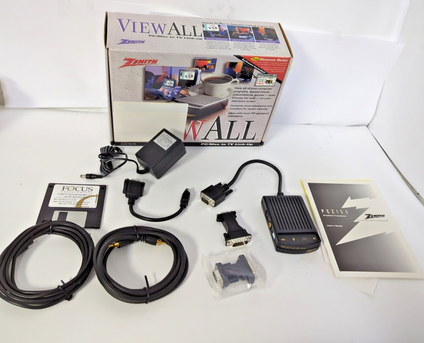 VINTAGE ZENITH VIEWAL  PCZ150 PRESENTATION SERIES  HOW10066
