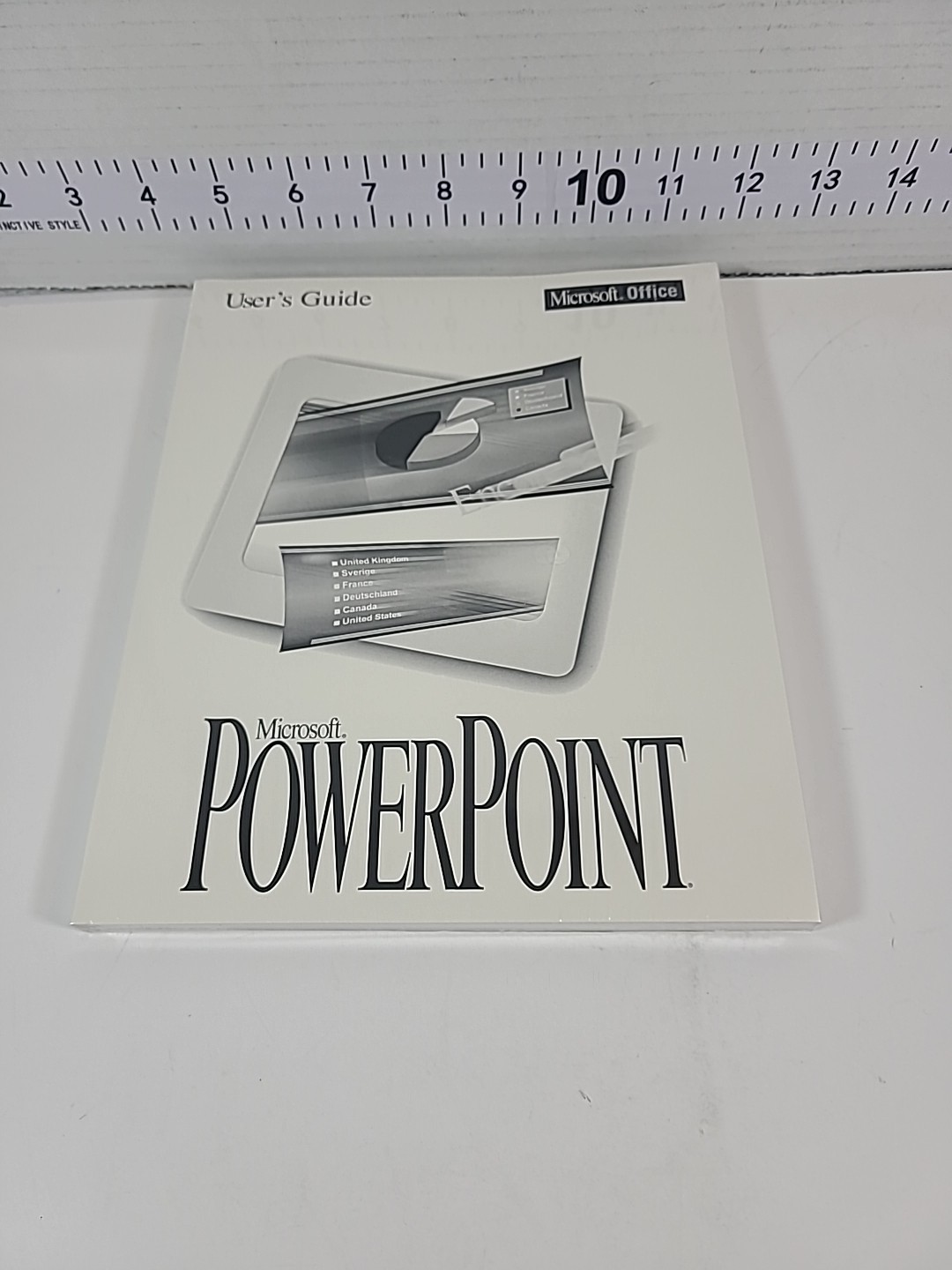 Vintage 1990's Microsoft PowerPoint User Guide Factory Sealed For Office 4.2