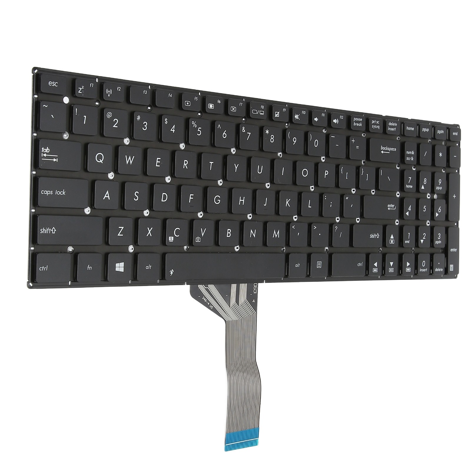 Laptop Replacement Keyboard 102 Keys Replaceable Keyboard For X551 For XSSJ