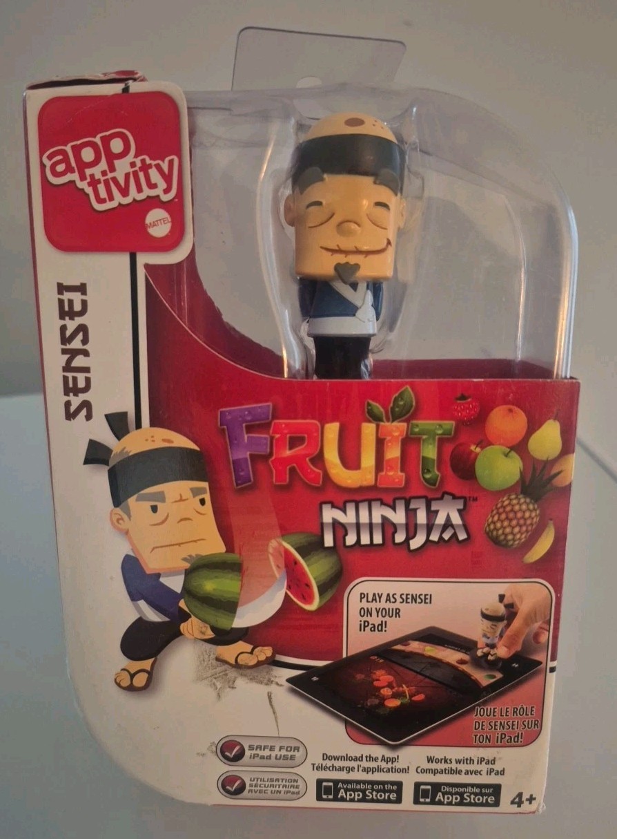 Apptivity Fruit Ninja Sensei works with iPad Mattel
