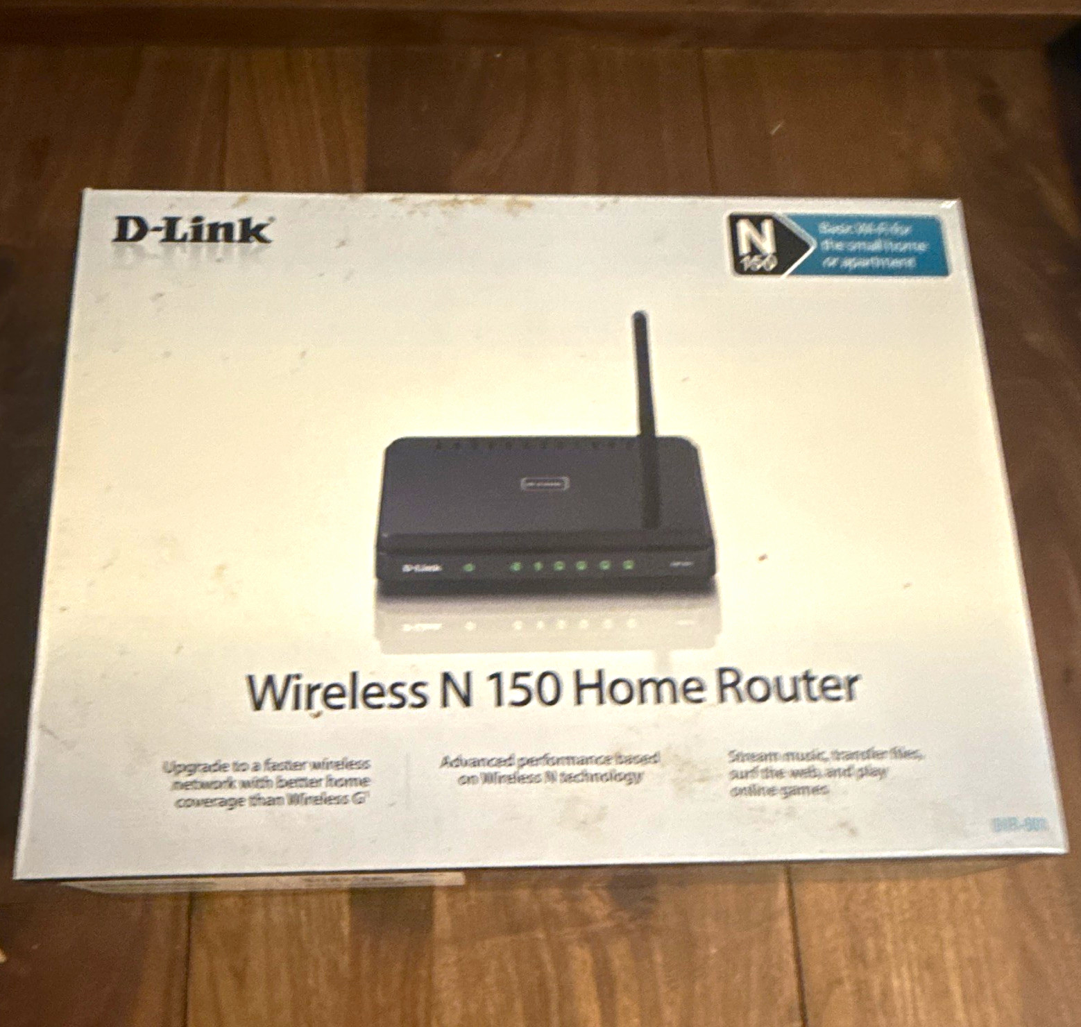 D-Link DIR-601 Wireless N 150Mbps Wi-Fi Router, 4-Port 10/100 Ethernet, untested