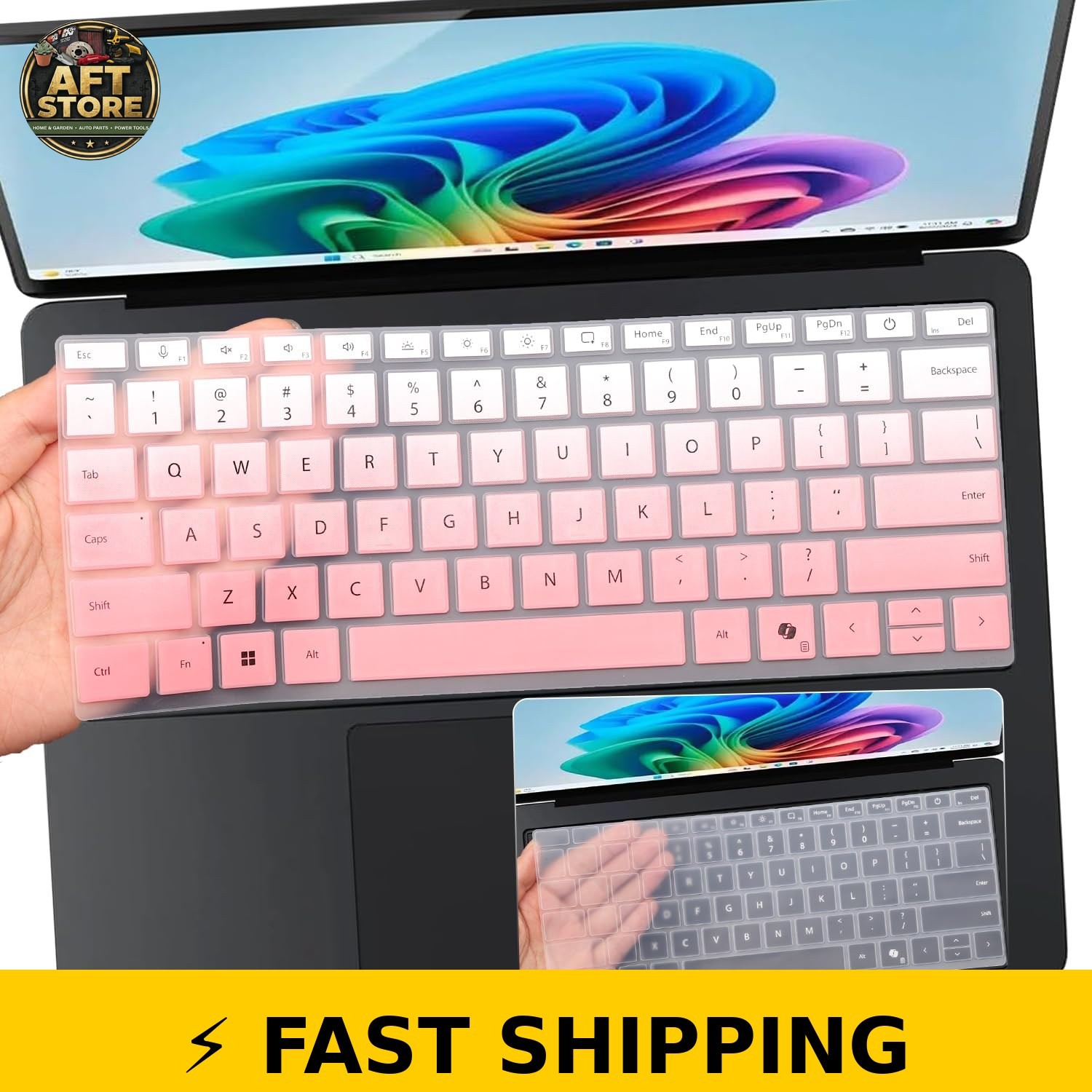 i-Tensodo 2PCS Keyboard Cover for Microsoft Surface Laptop 7 13.8/15 inch