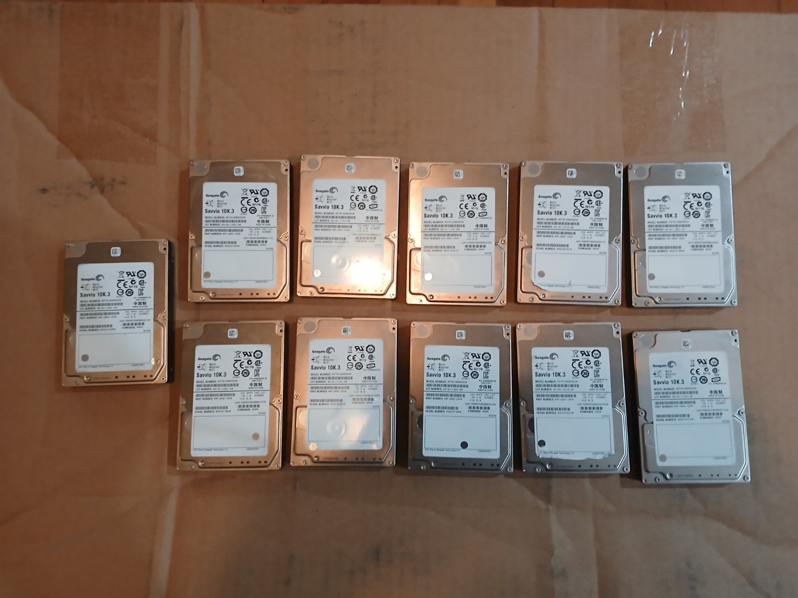 Seagate Savvio 10K.3 146GB 1000 RPM SAS 6G 2.5" Hard Drive HDD ST9146803SS